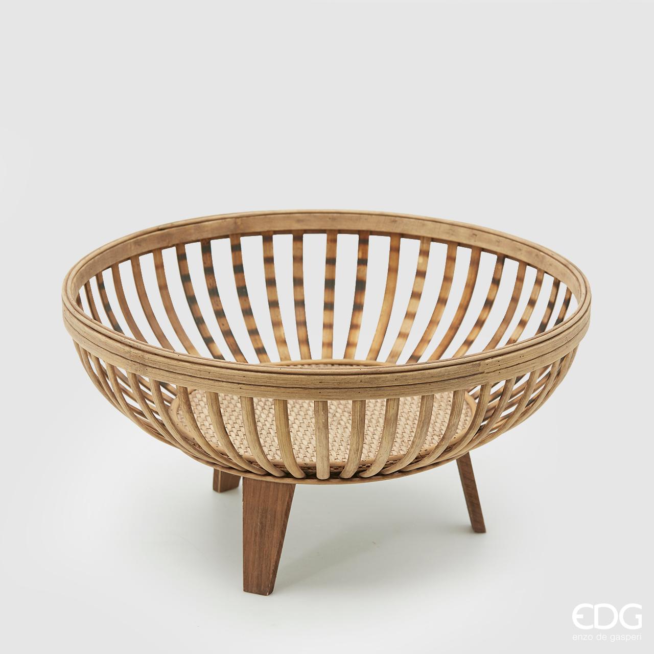 Tripode Contenitore in Bamboo per Giardino EDG Enzo De Gasperi
