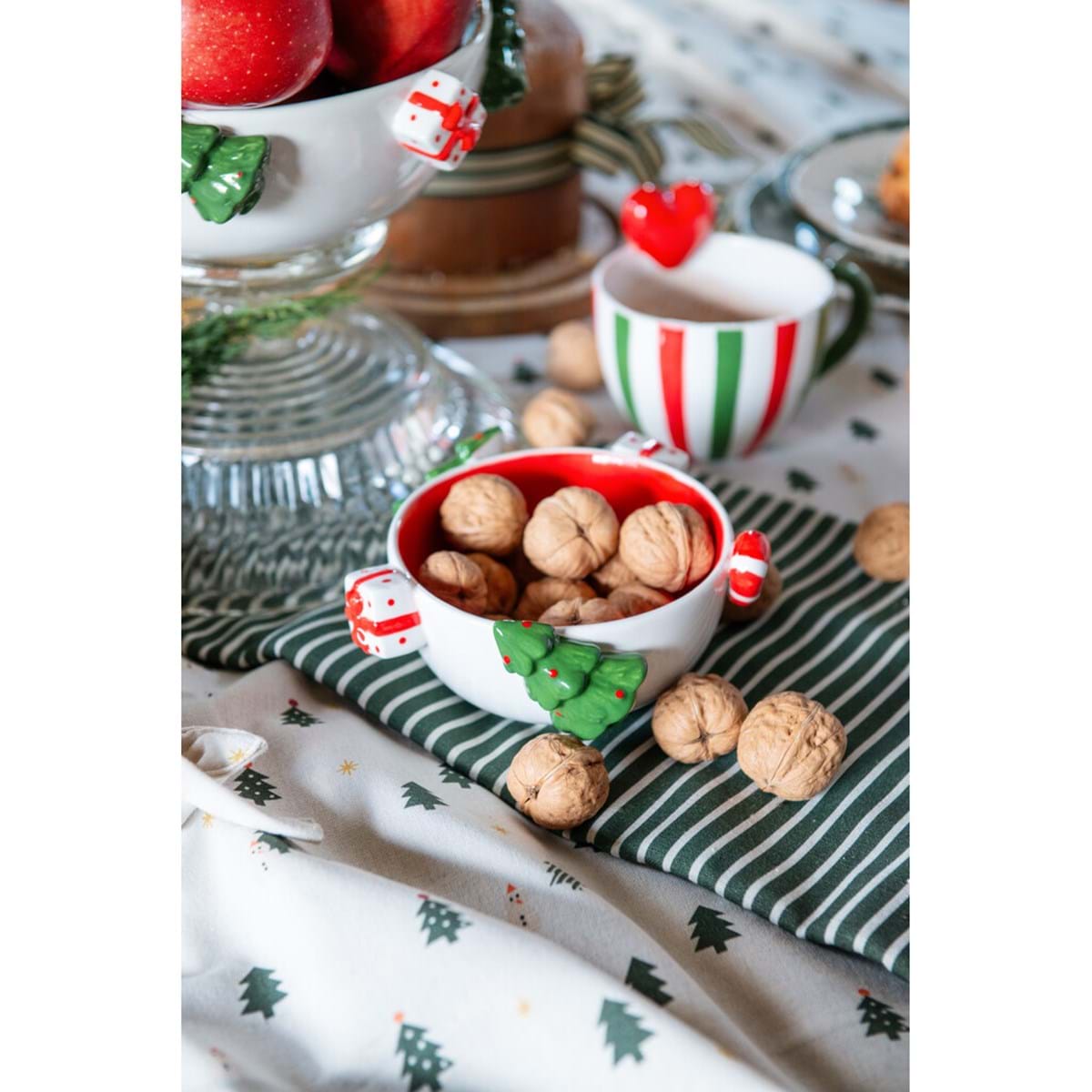 Ciotola Collezione Candy Cane BLANC MARICLO'