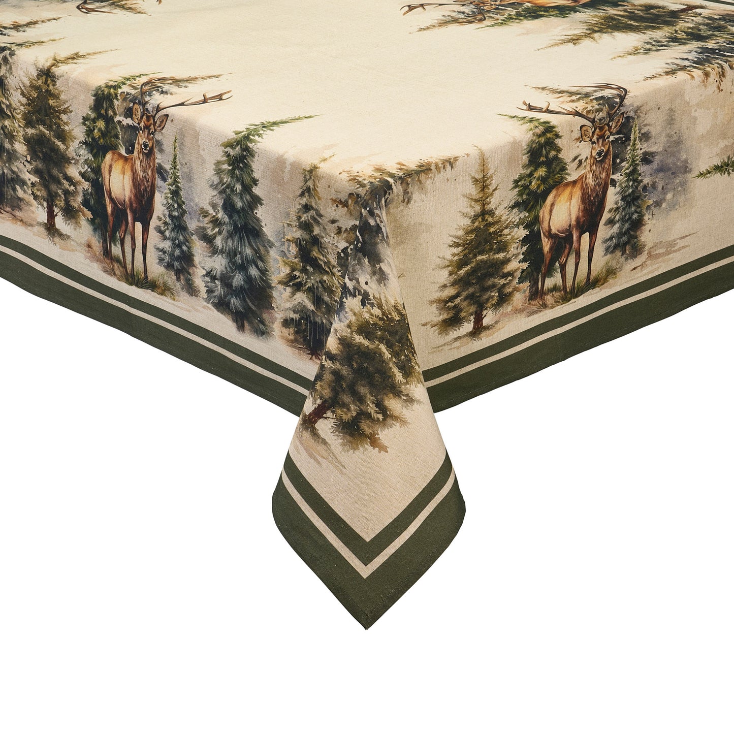 Tovaglia Rettangolare Bosco Incantato in Cotone 140×240 cm Nuvole di Stoffa