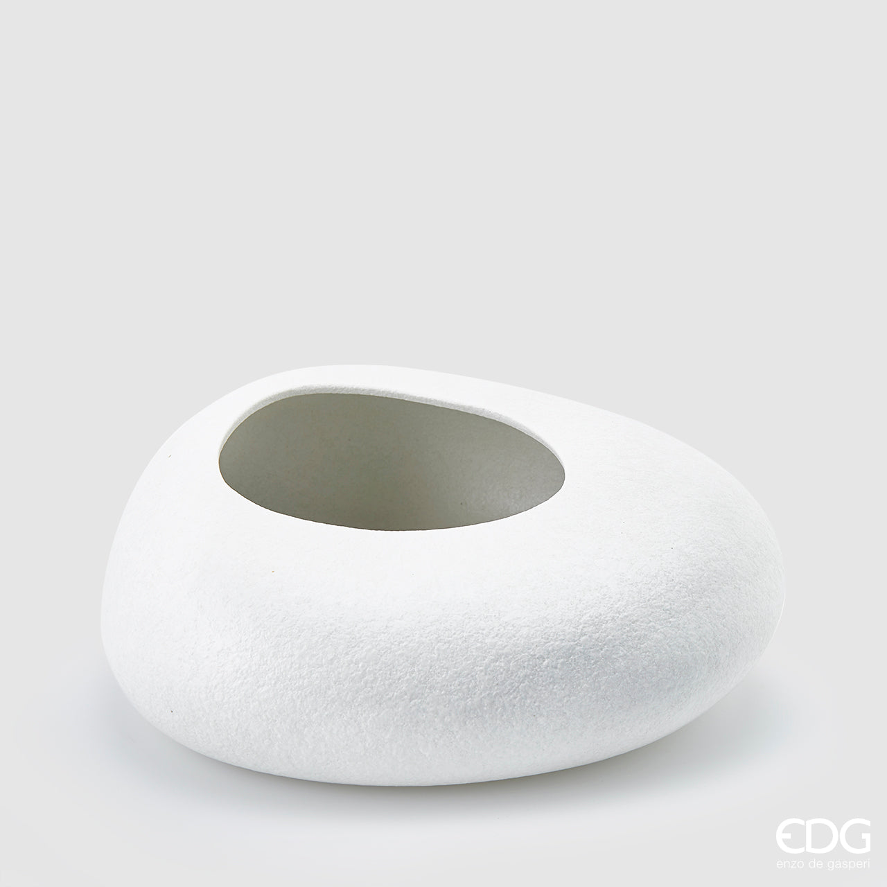 Vaso Sasso bianco EDG - Enzo De Gasperi