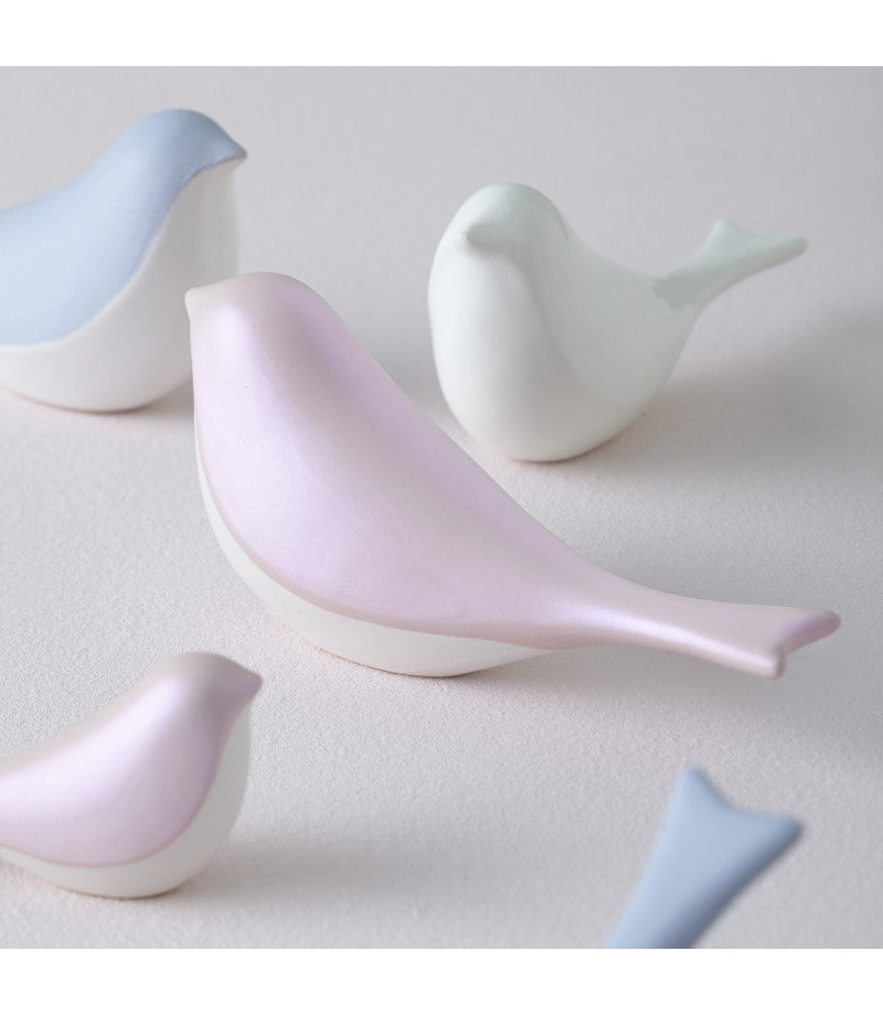 Uccellini in ceramica LEONARDO