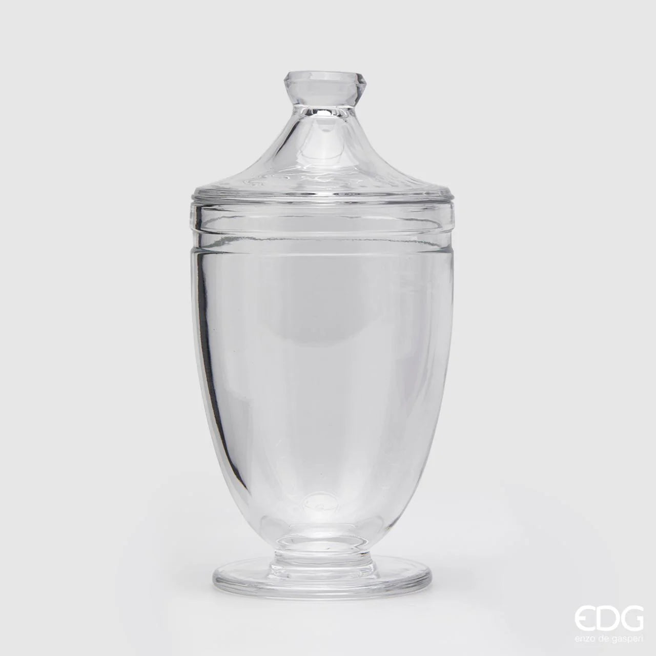 Contenitore Coppa in Vetro H. 24cm EDG - Enzo De Gasperi