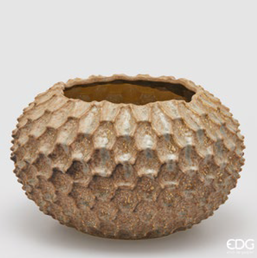 Vaso Chakra Scaglie in ceramica EDG - Enzo De Gasperi