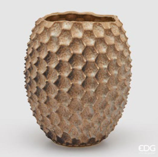 Vaso Chakra Scaglie in ceramica EDG - Enzo De Gasperi