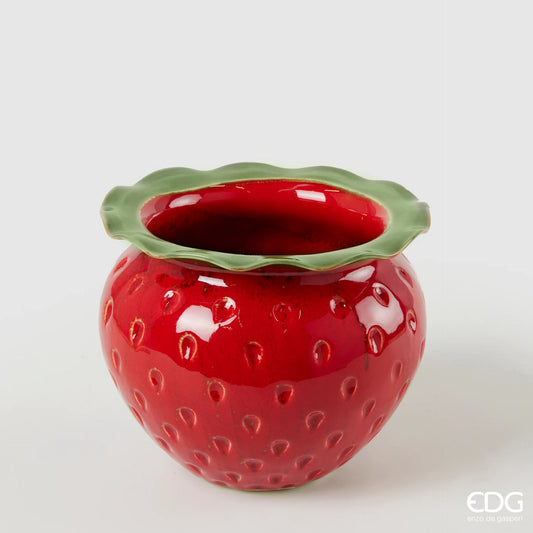 Vaso Freaky Fragola H. 14cm EDG - Enzo de Gasperi