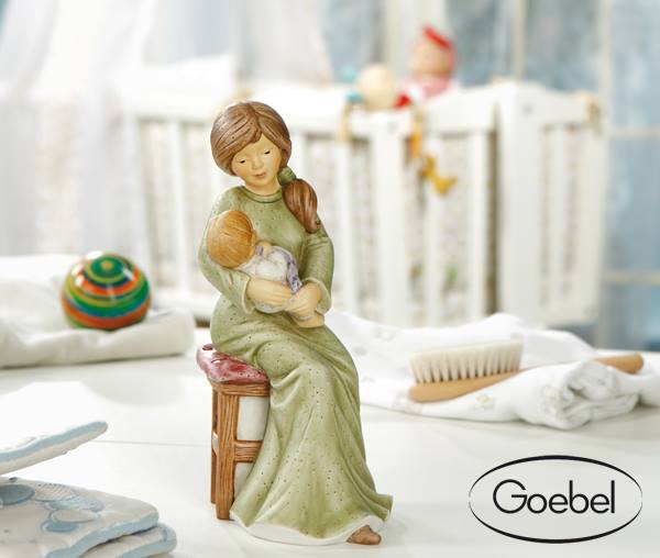 Figurina La Mamma canta una canzone Nina e Marco Goebel