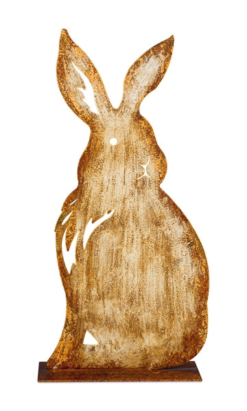 Sagoma Coniglio in metallo H. 42cm Baden