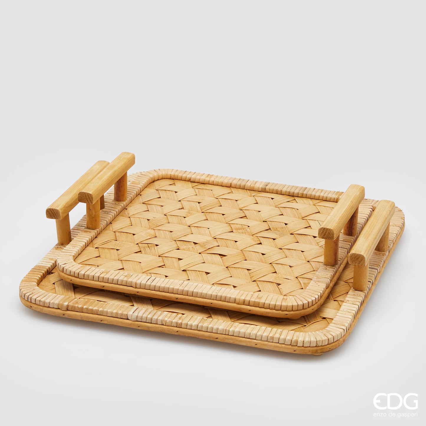 Vassoio Quadrato in Bamboo EDG Enzo De Gasperi