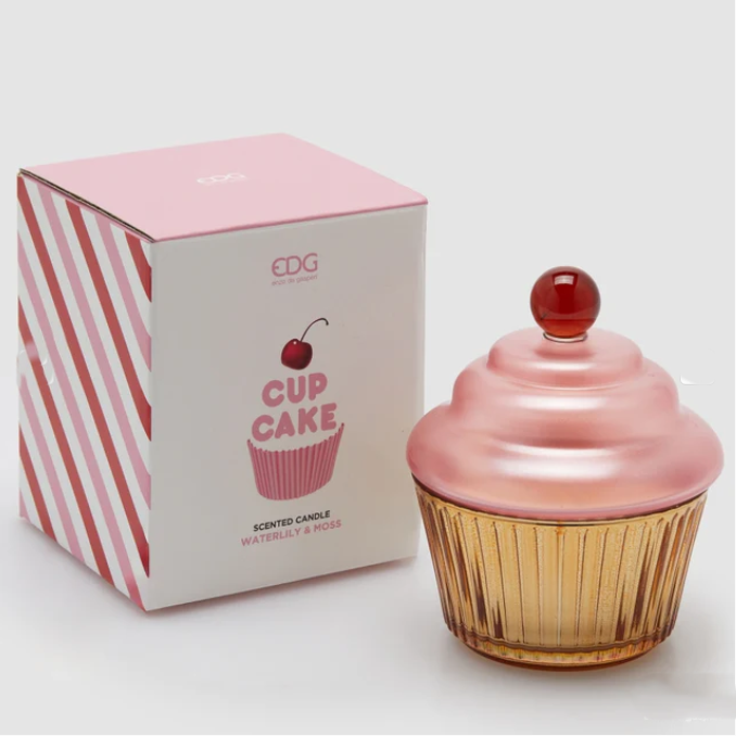 Candela cupcake Waterlily Moss EDG - Enzo De Gasperi
