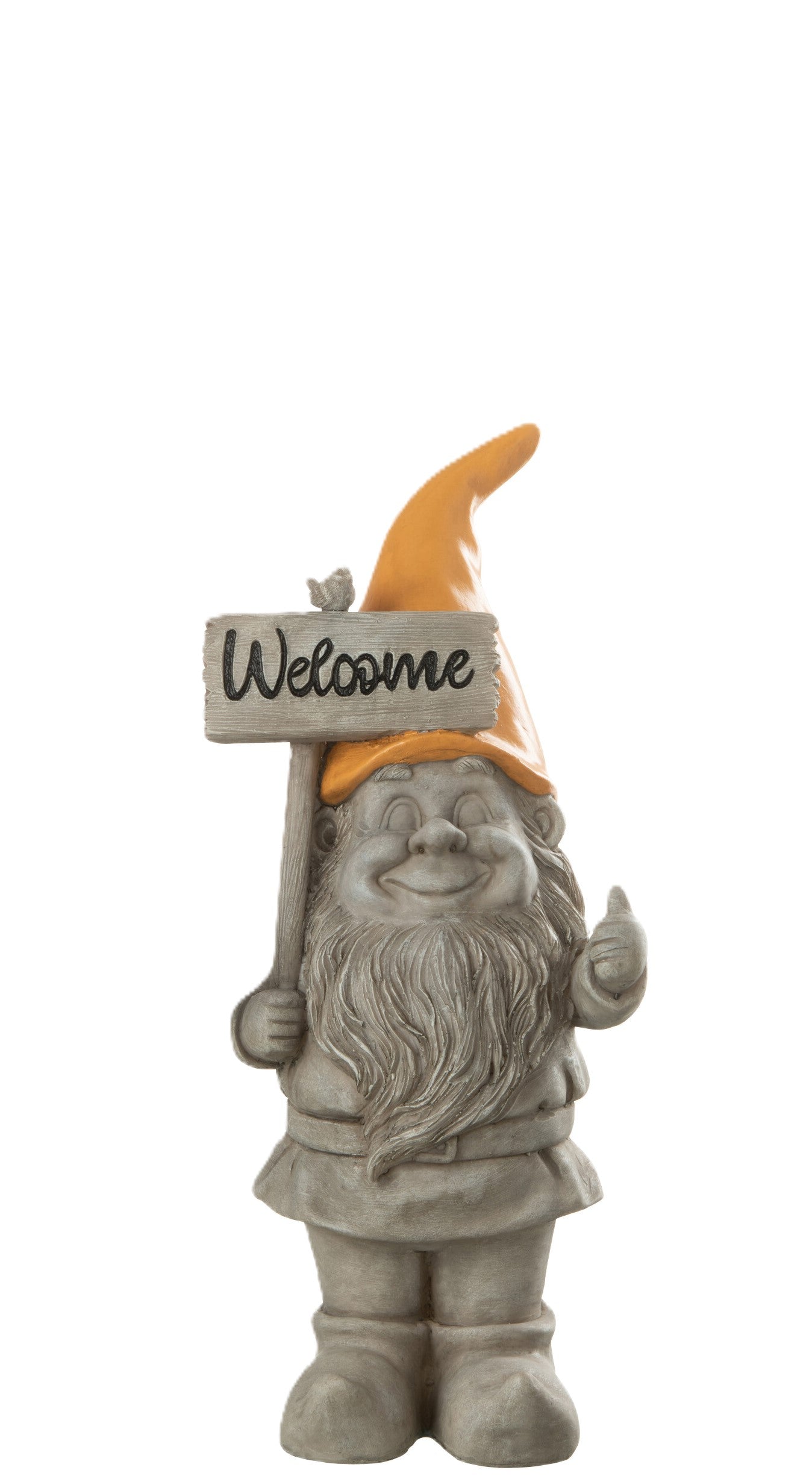 Gnomo welcome resina h. 35,5 J LINE by JOLIPA