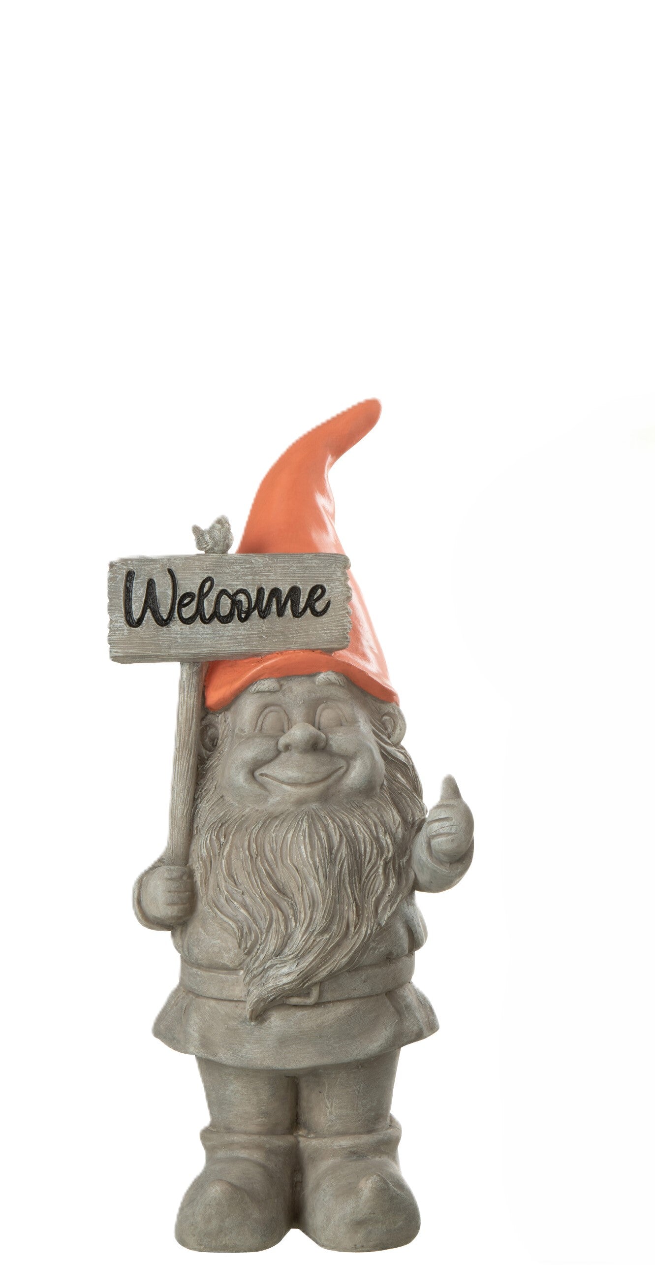 Gnomo welcome resina h. 35,5 J LINE by JOLIPA