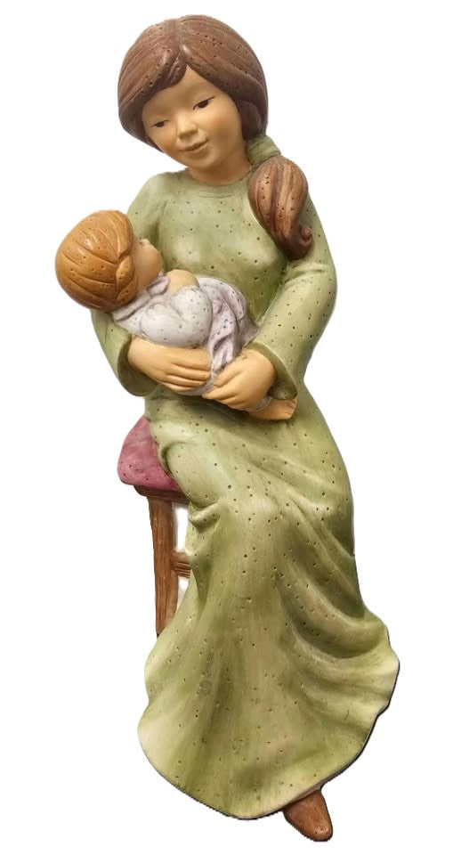 Figurina La Mamma canta una canzone Nina e Marco Goebel