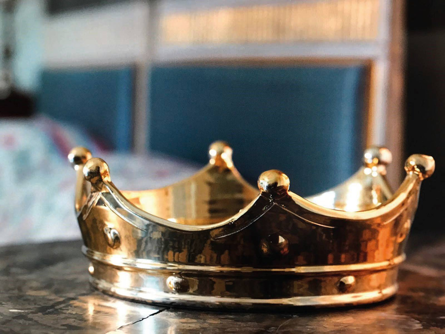 Centrotavola Corona in ceramica  D. 35 cm.  VIRGINIA CASA