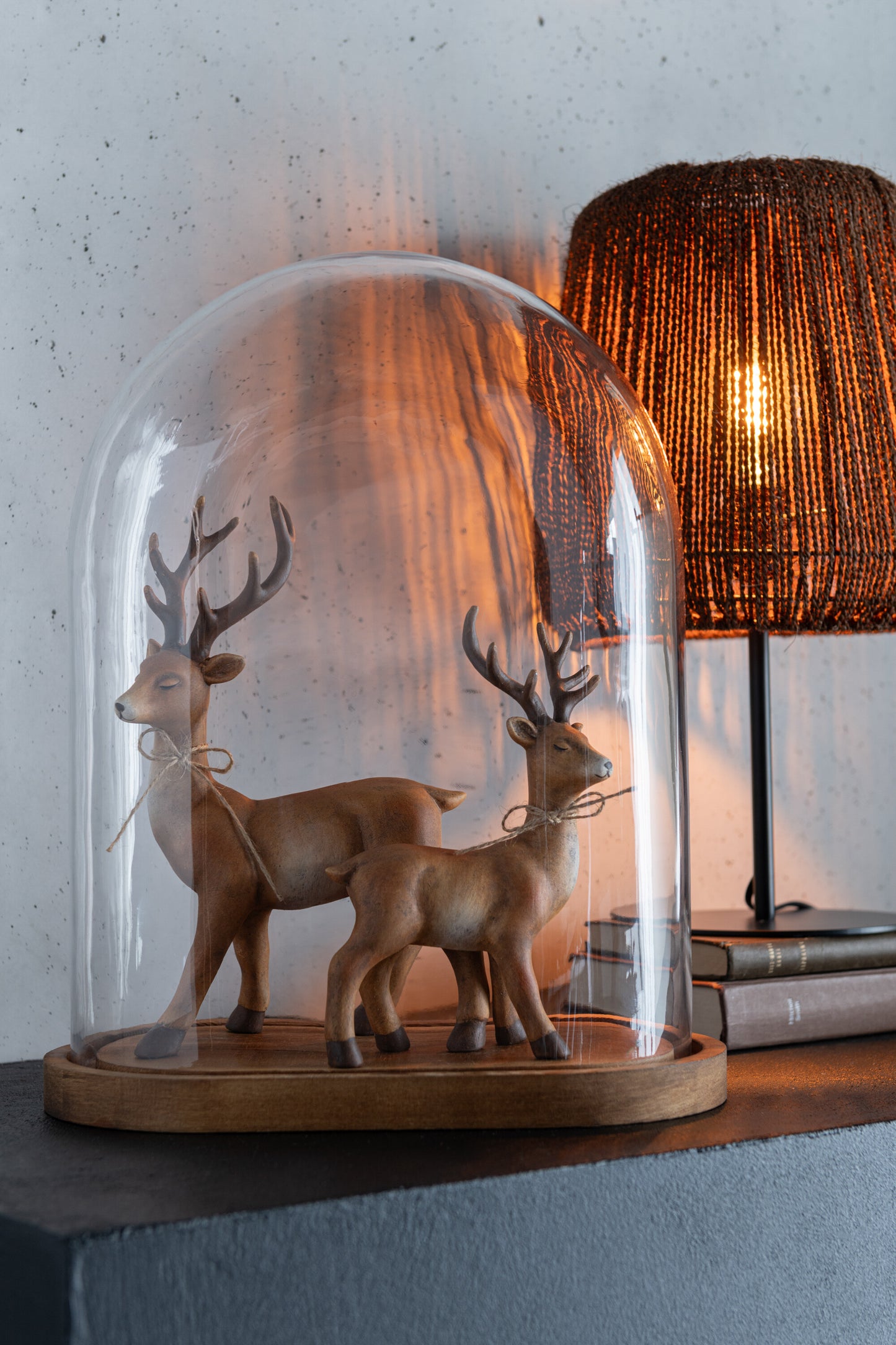 Renna porcellana marrone J-LINE by JOLIPA