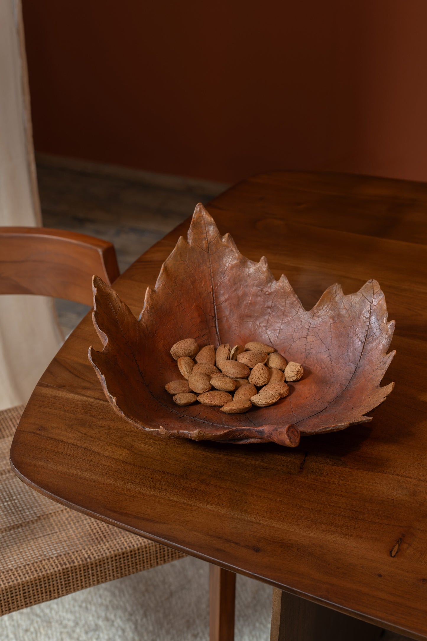 Vassoio foglia d'autunno JOLIPA