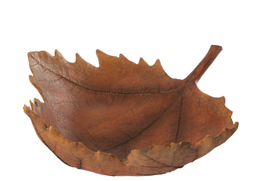Vassoio foglia d'autunno JOLIPA