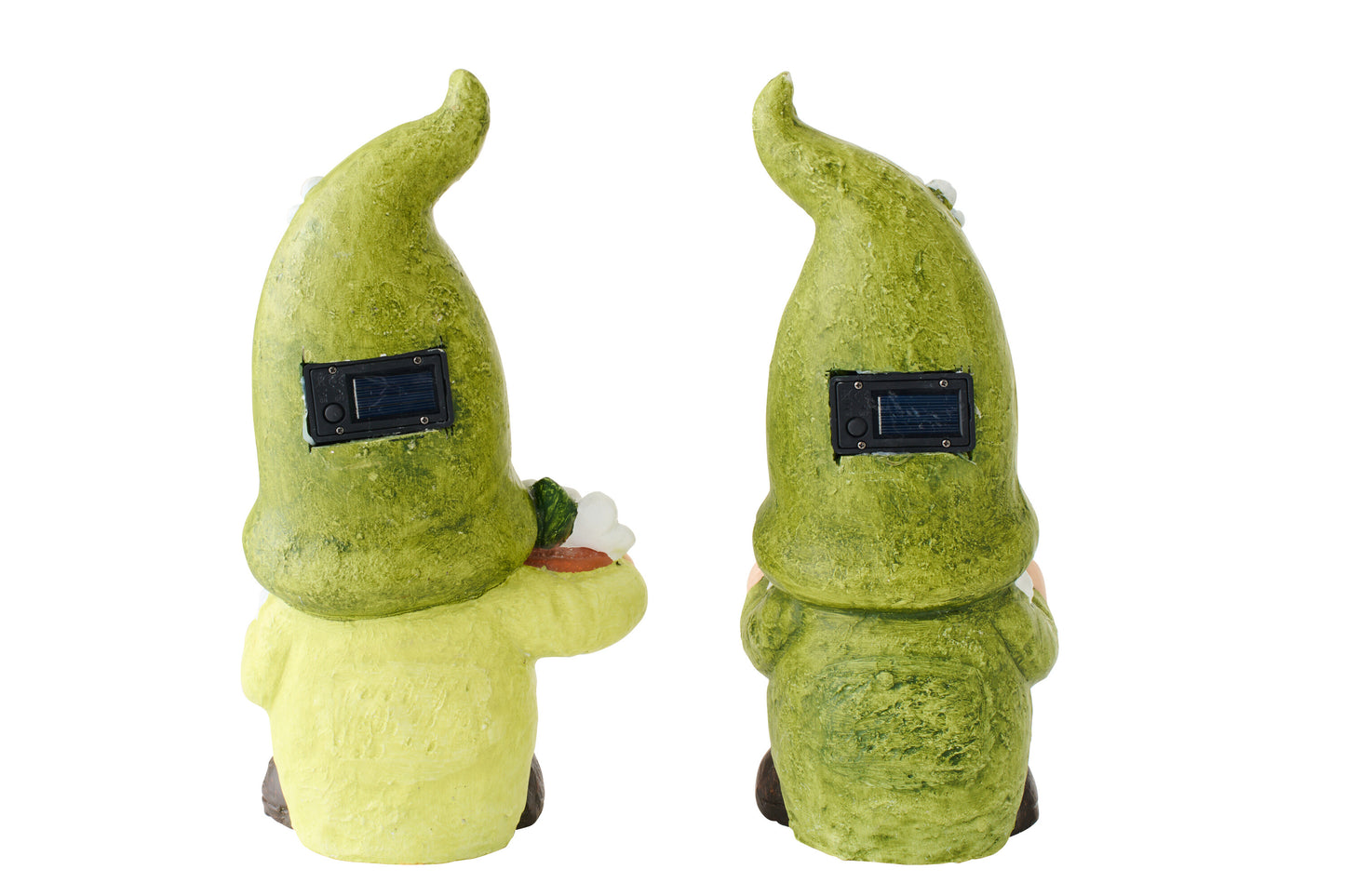 Gnomo in Argilla Verde H. 31,5 cm J-Line by Jolipa
