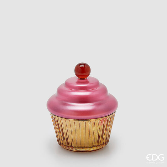 Candela cupcake Cranberry e Pomegranate EDG - Enzo De Gasperi