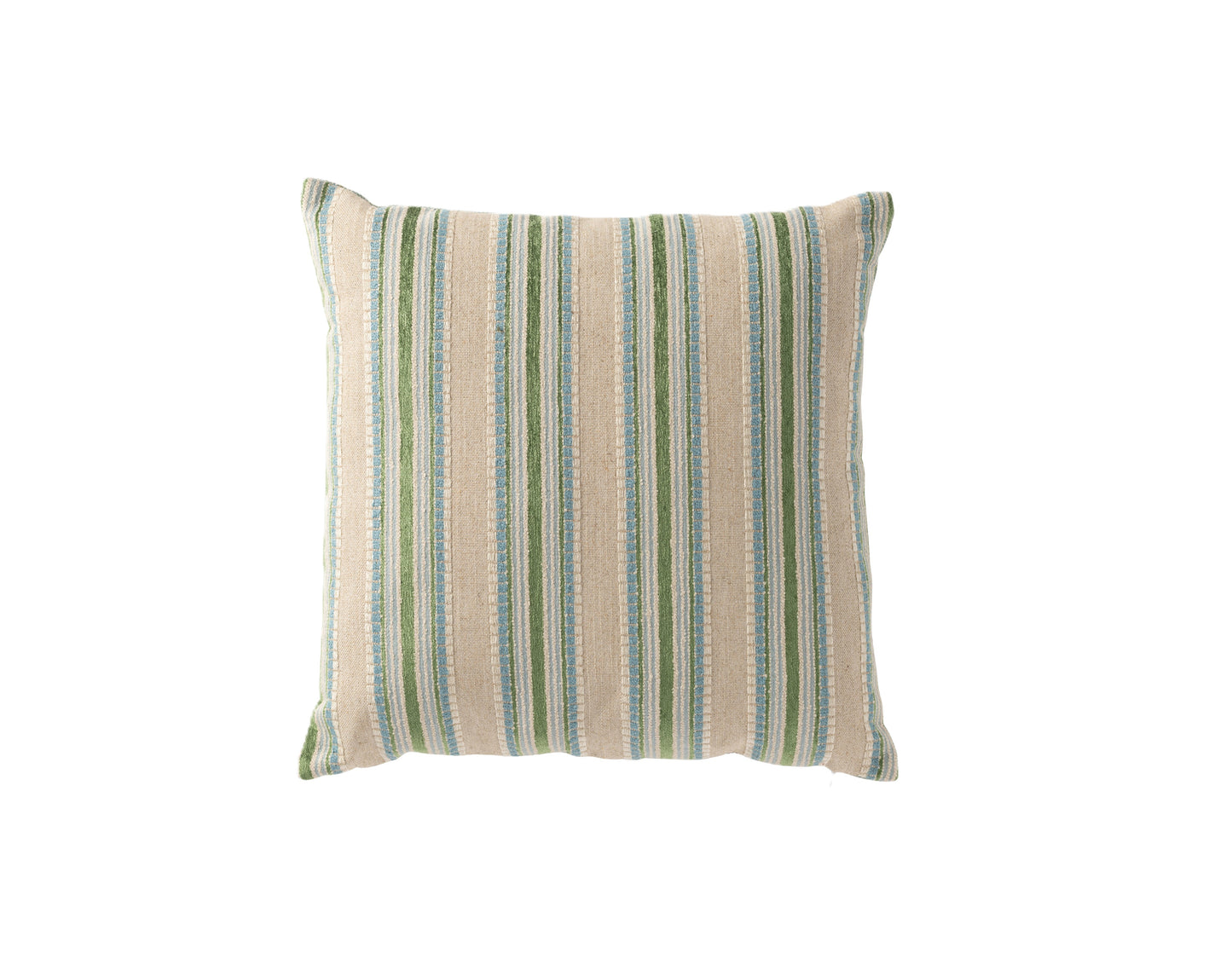 Cuscino 45x45 fantasia verde/blu chiaro - J LINE by JOLIPA