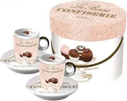 Set tazzine caffe espresso La Bonne Confiserie - PPD