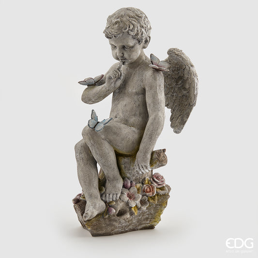 Angelo con farfalle  H, 63 cm. EDG  Enzo de Gasperi