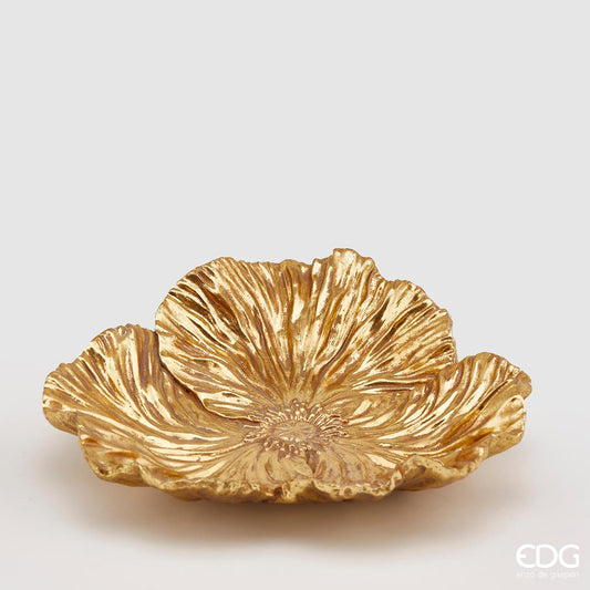 Piatto foglia oro EDG - Enzo De Gasperi