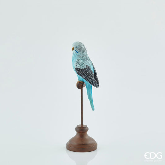 Cocorita con base EDG  H. 34 cm. Enzo de Gasperi