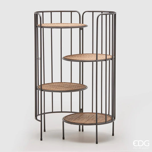 Scaffale in metallo con 4 ripiani EDG - Enzo de Gasperi