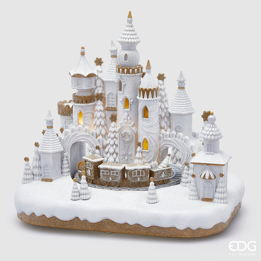 Villaggio di natale con movimento e musica EDG - Enzo De Gasperi