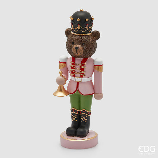 Orso soldatino con tromba EDG - Enzo De Gasperi