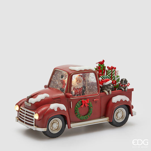 Decoro Pick-up con Babbo Natale EDG - Enzo De Gasperi