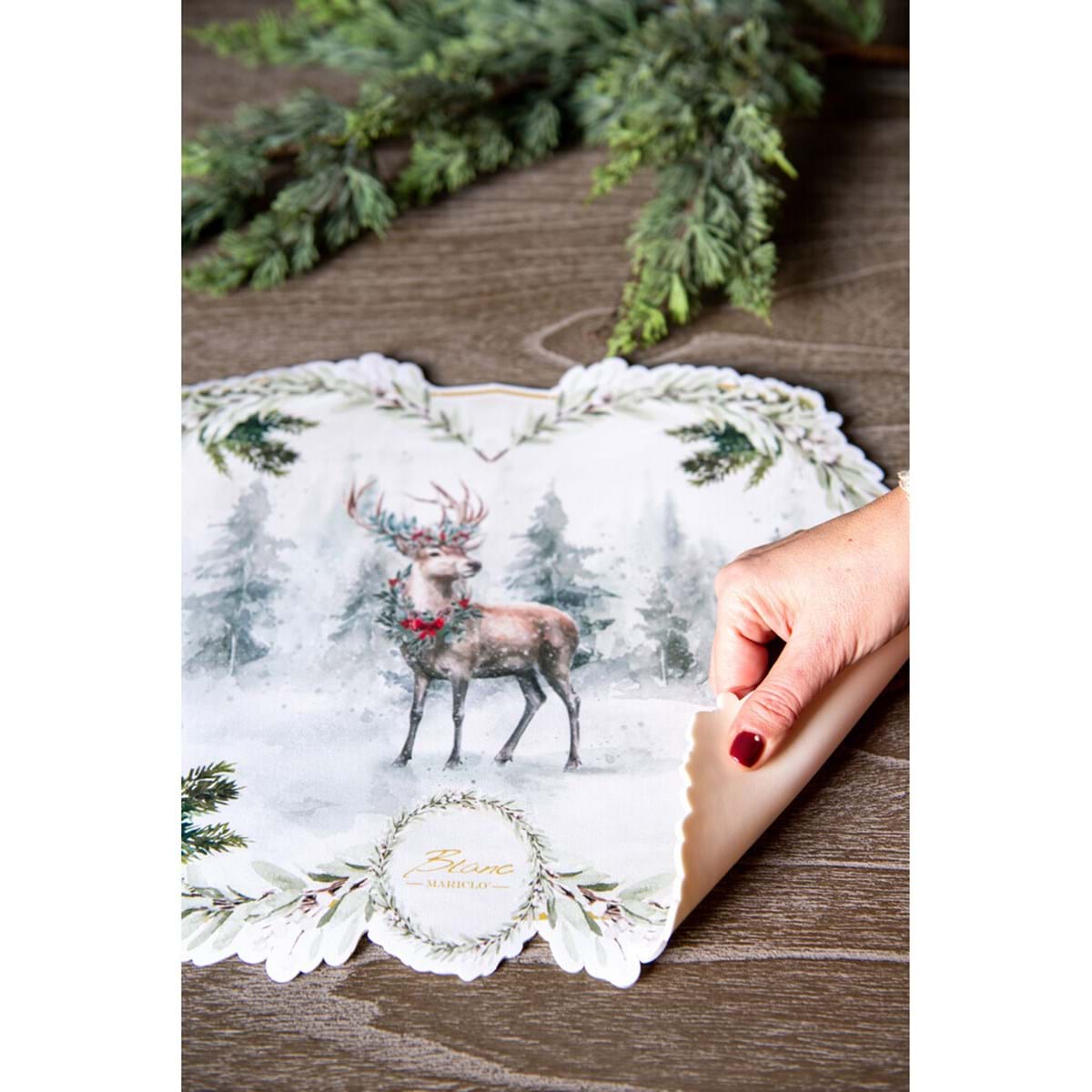 Tovaglietta in vinile Collezione Granparadiso BLANC MARICLO'