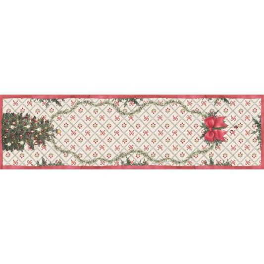 Runner Natalizio Favola di Natale in Cotone 50×180 cm Blanc Mariclò