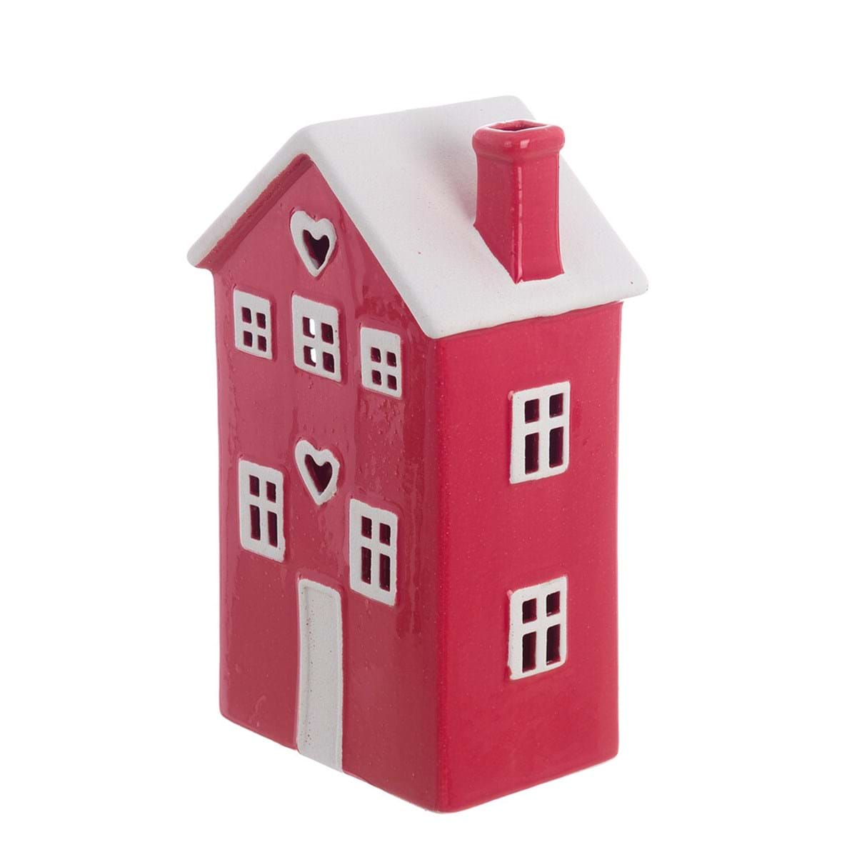 Casetta decorativa con led Collezione Candy Cane BLANC MARICLO