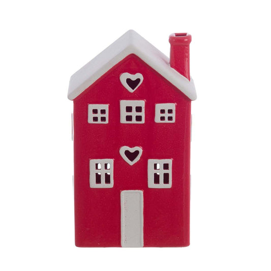 Casetta decorativa con led Collezione Candy Cane BLANC MARICLO