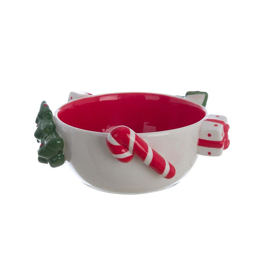 Ciotola Collezione Candy Cane BLANC MARICLO'