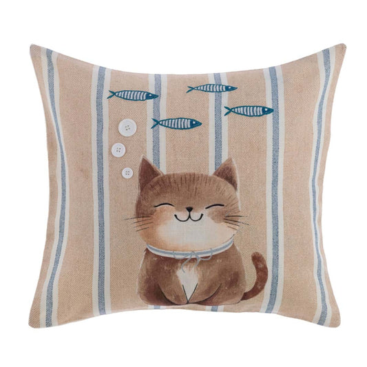 Cuscino "Lovely Pets" 45x45 cm - Blanc Mariclo'