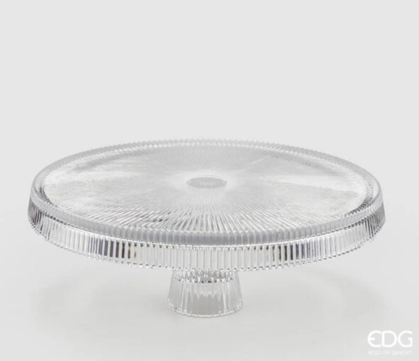 Alzata portatorta in vetro EDG - Enzo De Gasperi