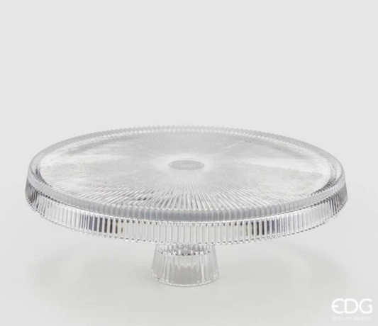 Alzata portatorta in vetro EDG - Enzo De Gasperi