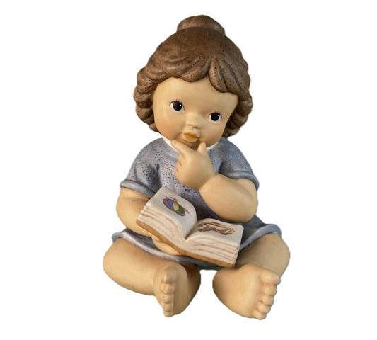 Figurina Bimba che legge Nina e Marco Goebel