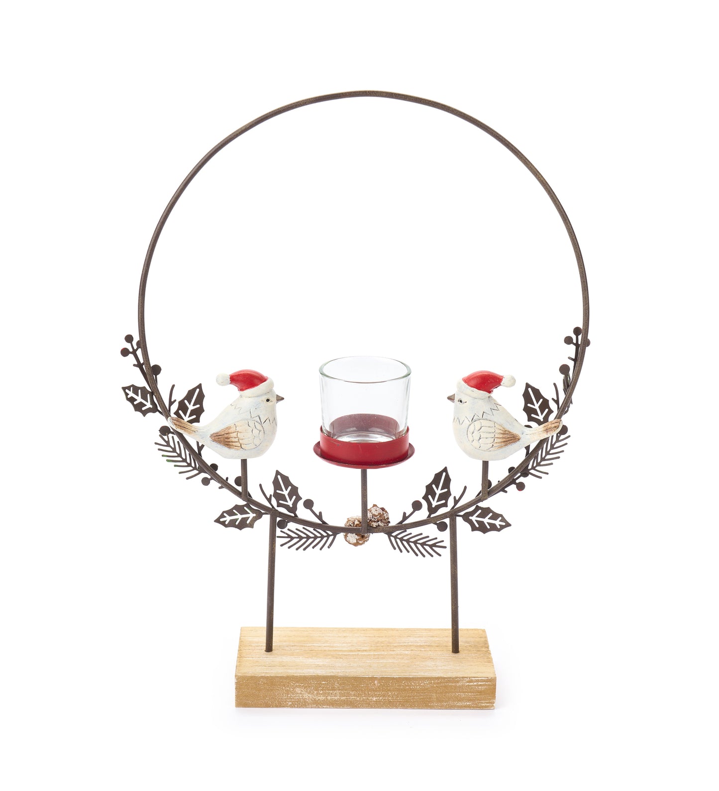 Porta t-light con uccellini NUVOLE DI STOFFA