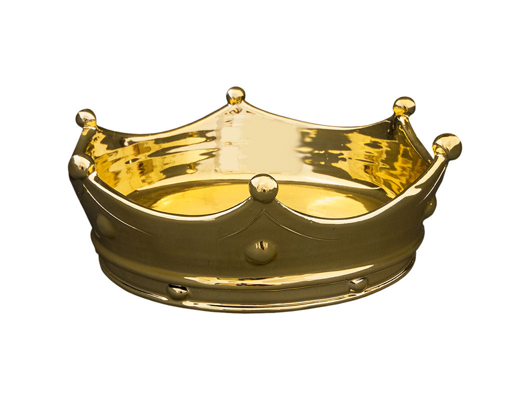 Centrotavola Corona in ceramica  D. 35 cm.  VIRGINIA CASA