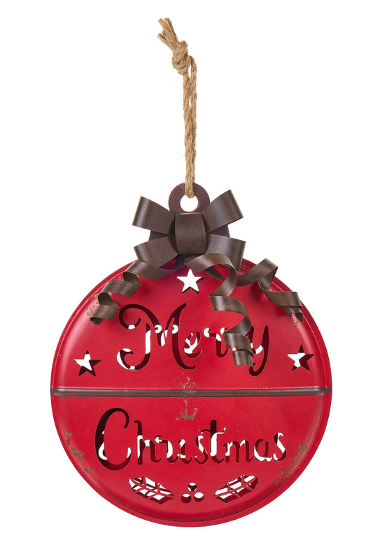 Fuori porta in metallo con fiocco NUVOLE DI STOFFA