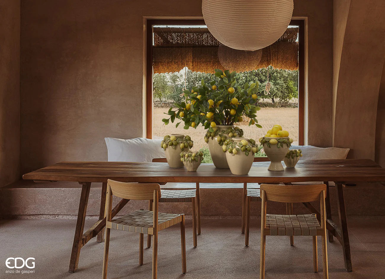 Vaso Anfora Freaky Limoni EDG H. 35cm EDG - Enzo de Gasperi