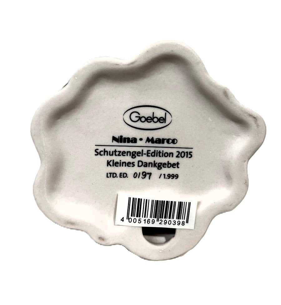 Figurina Piccola Preghiera di Ringraziamento Nina e Marco Goebel