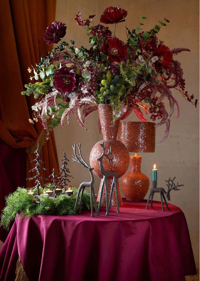 Decoro renna metallo EDG - Enzo De Gasperi