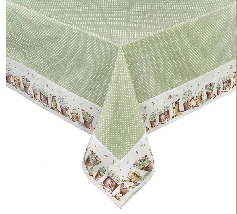 Centro tavola Secret Garden NUVOLE DI STOFFA L. 100x100 cm.