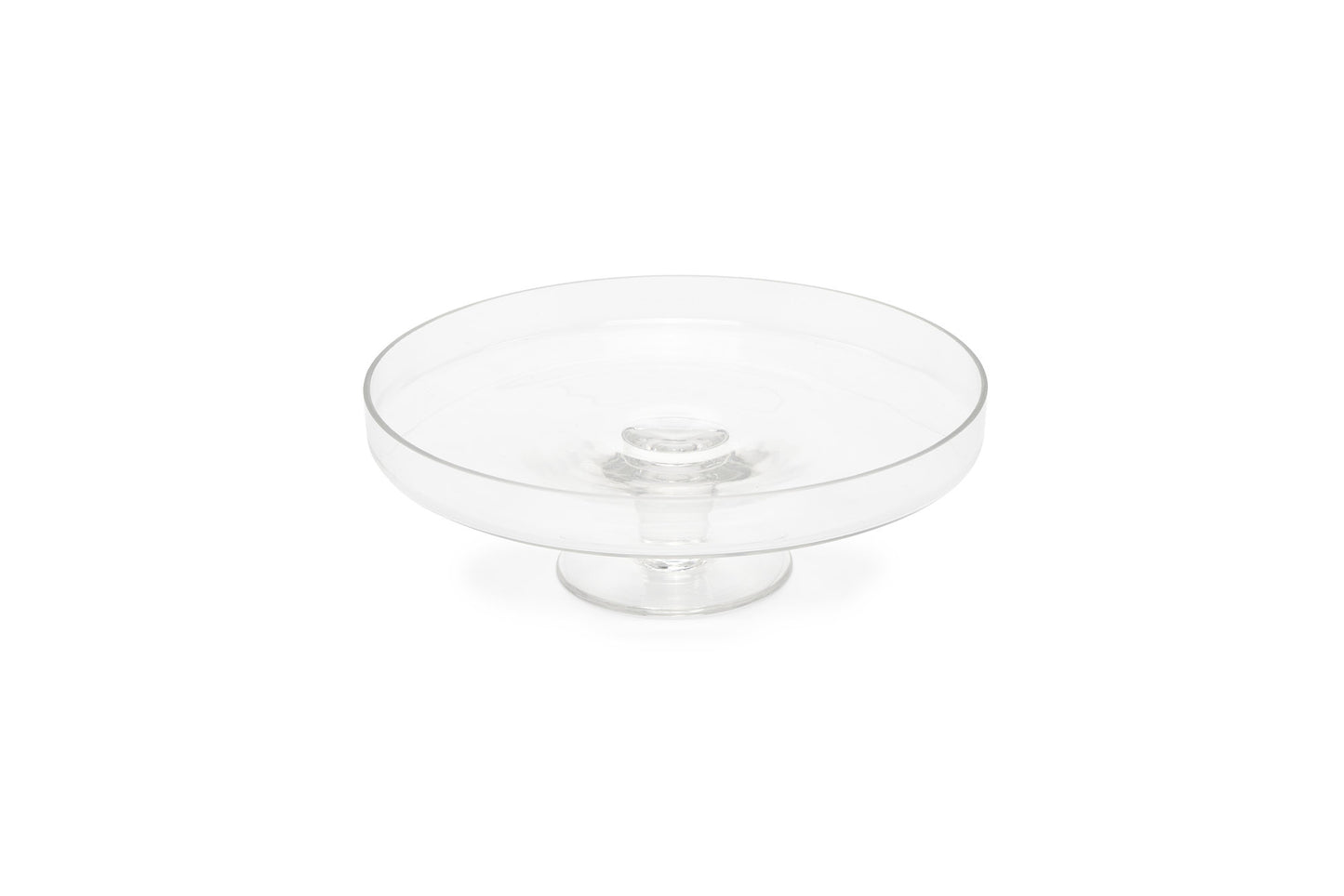 Alzata vetro con campana pandoro NUVOLE DI STOFFA