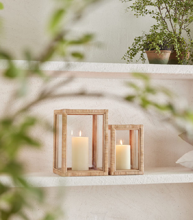 Lanterna in rattan EDG - Enzo De Gasperi