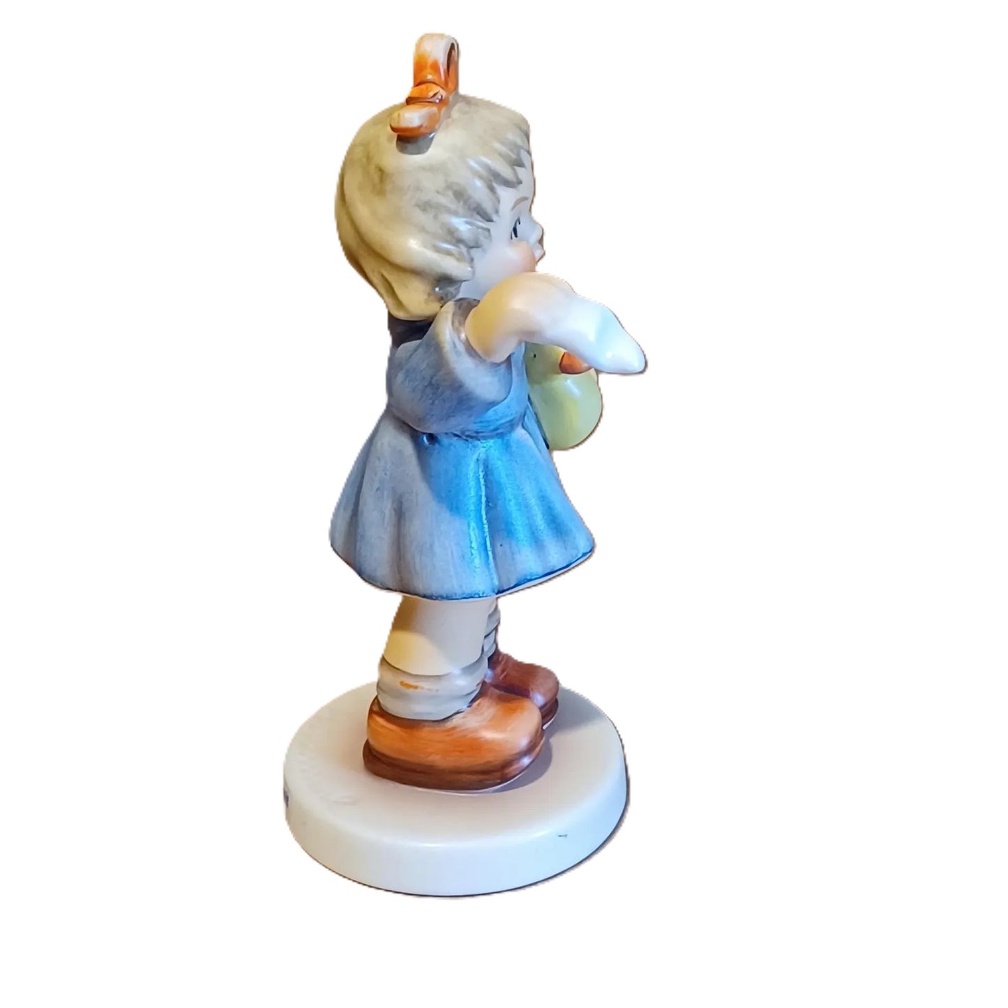 Figurina Wait for Me Edizione Speciale M.I. Hummel Club 2002-2003 in Porcellana H. 10,8 cm Goebel